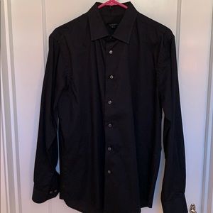 Van Heusen Dress Shirt Black